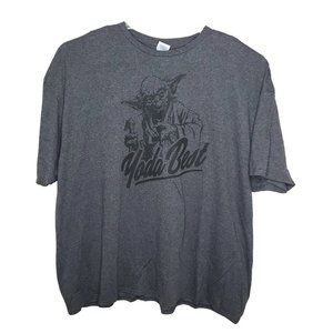 STAR WARS Big & Tall Best Yoda Men's Short Sleeve Tee Shirt Black 4XL